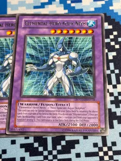 YUGIOH! Konami Replacement Redemption Elemental Hero Aqua Noes POTD-EN031K LP - Image 1