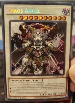 2020 YuGiOh Chaos Angel Prismatic 1st Edition MP24-EN086 - Image 1