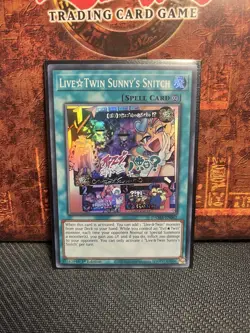 Yugioh! LP Live Twin Sunny's Snitch - DAMA-EN062 - Super Rare - 1st Edition Ligh - Image 1