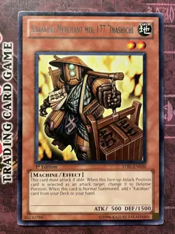 Karakuri Merchant MDL 177 “Inashichi” - STBL-EN020 - Rare - 1st Ed. - LP - Image 1