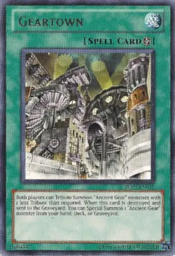1x (P) Geartown - TU07-EN011 - Rare - Unlimited Edition YuGiOh - Image 1