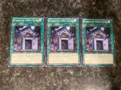 3X Karakuri Cash Cache STOR-EN052 - Yugioh Yu-Gi-Oh! Playset 1st Edition - Image 1