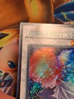 1st ed Armades Keeper of Boundaries MP14-EN095 Secret Rare Yugioh Card MP - Image 3