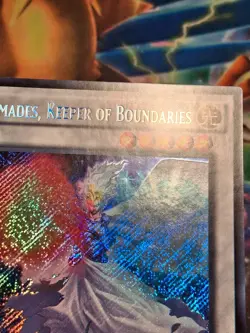 1st ed Armades Keeper of Boundaries MP14-EN095 Secret Rare Yugioh Card MP - Image 4