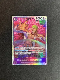 One Piece TCG Donquixote Doflamingo OP10-071 SR Royal Blood Nm - Image 1