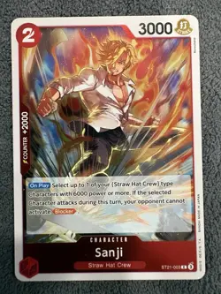 Sanji ST21-003 | One Piece TCG: EX Gear 5 English - OP Foil NM - Image 3