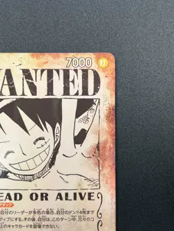 [NM] Monkey D. Luffy ONE PIECE Japanese OP13-118 SEC Carrying on His Will 22F52 - Image 5