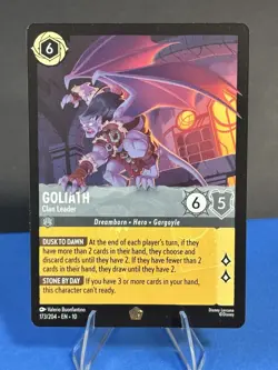 Disney Lorcana Goliath-Clan Leader Legendary 173/204 Whispers in the Well - Image 1