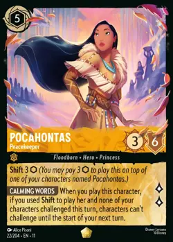 Disney Lorcana Winterspell Super Rare and Legendary Cards - Image 3