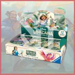 Disney Lorcana TCG: Archazia’s Island Booster Box 24 Booster Packs - Image 1