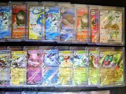 Huge Pokemon Collection +Over 80 Rare Cards +Coins +Enamel Pins +Mats - Image 3