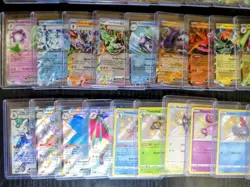 Huge Pokemon Collection +Over 80 Rare Cards +Coins +Enamel Pins +Mats - Image 4