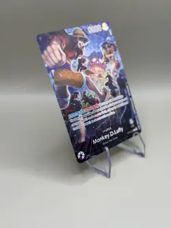 Monkey.D.Luffy PSA Magazine OP05-060 One Piece Promotion Cards Foil CLEAN GRADE - Image 3