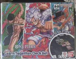 One Piece Card Game Learn Together Deck Set LT01 - English - Sealed - Image 1