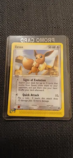 Eevee 63/100 EX 2003 Non Holo Pokemon Card Vintage - Image 1