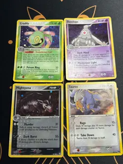 Ex Delta Species Gen 3 Era Mixed Promo Rare Holo 4 Pokemon Card Lot MP - Image 1