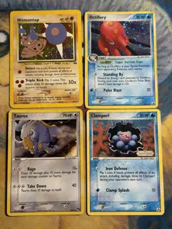 Vintage Neo Ex Era Stamped Gen 3 Mixed Reverse Holo Foil 4 Pokemon Card Lot HP - Image 1