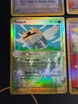 Ex Ruby Sapphire E Series Set Era Mixed Reverse Holo 4 Pokemon Card Lot HP - Image 5