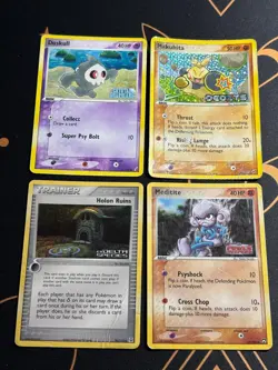 Ex Delta Species Stamped Set Era Mixed Reverse Holo 4 Pokemon Card Lot HP - Image 1