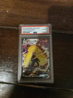 PSA 10 Pikachu VMAX 223/184 VMAX Climax Holo GEM-MINT Japanese Pokemon Card - Image 1