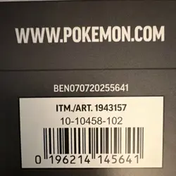 Pokemon Scarlet & Violet Bolt Flare Unova Heavy Hitters Box Promo Cards - Image 2