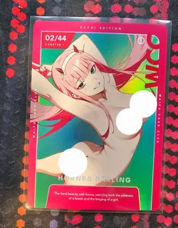 Waifu Card Club - Chapter 1 #02 Ecchi Edition "Horned Darling" - Zero Two - Image 1