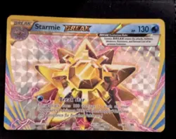 Pokemon Starmie BREAK Rare Holo Card XY 32/108 HP130 Aqua Break Star English - Image 1