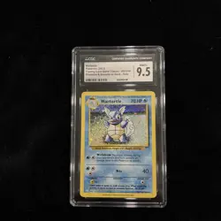 Pokemon Wartortle 002/034 Trading Card Game Classic Holo CGC 9.5 GEM MINT 2023 - Image 1
