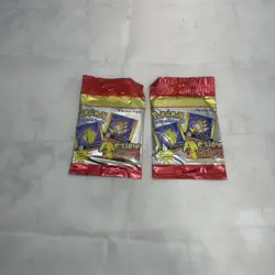 2 Packs Of Pokemon Action Flipz Premier Edition 4 Card 1999 SEALED Nintendo - Image 3