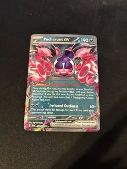 Pokemon TCG Pecharunt EX Ultra Rare Shrouded Fable Card 039/064 - Image 1