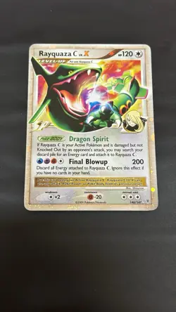 Rayquaza C LV.X Holo Card 146/147 Supreme Victors Light Play - Image 2