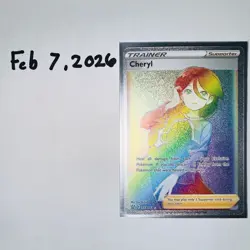 Pokemon TCG Cheryl 173/163 Swsh05: Battle Styles Secret Rare Full Art Holo Card - Image 1
