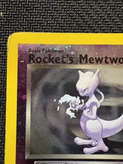 Pokemon Rocket’s Mewtwo Best Promo 8 Winner Holo Stamped Card 2003 Gym Challenge - Image 2