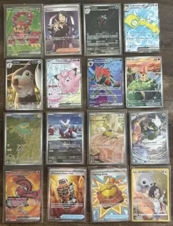 Pokemon 16 Card Lot Full Art IR Illustration Rare Trainer Gallery NM - Image 1