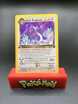 1st Edition Dark Dragonair 33/82 Team Rocket (Near Mint) Pokemon Card - Image 1