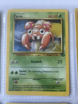 Pokemon Cards Lot 9 Non-holo Fossil Common NM 1999 Vintage WOTC - Image 4