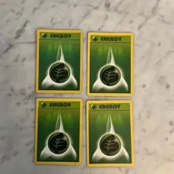 Pokemon Card Lot 1999 WOTC 24 Energy Cards 6 Sets Of 4 Each Never Played NM. - Image 3