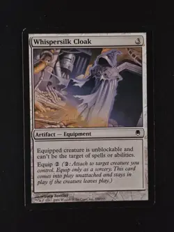 MTG: Darksteel - Whispersilk Cloak - Image 1