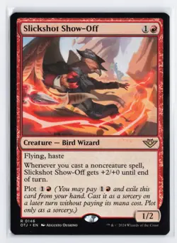 Slickshot Show-Off R Outlaws of Thunder Junction 146 NM - Image 1