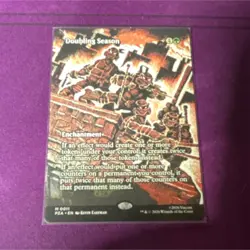 Magic: The Gathering Doubling Season Enchantment Green TMNT M0011 - Image 1