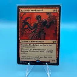 Razorkin Needlehead Duskmourn: House of Horror Regular MTG - Image 1