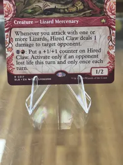 Hired Claw x1 MTG Showcase Bloomburrow Magic The Gathering Free Shipping! - Image 3