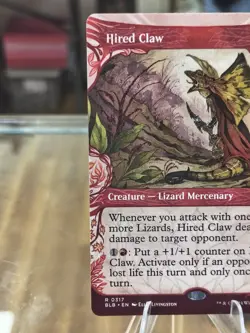 Hired Claw x1 MTG Showcase Bloomburrow Magic The Gathering Free Shipping! - Image 5