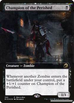 Champion of the Perished - 385 - Buy-A-Box Promos - NM - Foil - Image 1