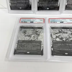 MTG Secret Lair Spiderman Venom Unleashed INKS FOIL PSA 9 Full Set sequential - Image 5