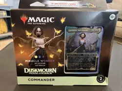 Duskmourn: House of Horror - Commander Deck - Miracle Worker New Precon Decks - Image 1