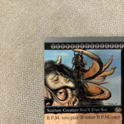 Magic the Gathering - Unglued - Big Furry Monster (Right Side) - Very Good - Image 3