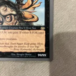 Magic the Gathering - Unglued - Big Furry Monster (Right Side) - Very Good - Image 5