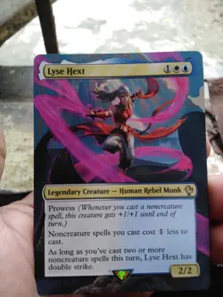 Lyse Hext MTG Final Fantasy Commander Hand Painted Borderless Full Altered Art v - Image 2