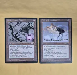 UNPLAYED SIGNED Soldevi Steam Beast A B Alliances Magic MTG NM BILL Sienkiewicz - Image 1